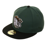 Exclusive New Era 59Fifty Ink Park Cup of Joe Hat - 2T Green, Black