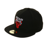 Exclusive New Era 59Fifty Chicago Bulls Neon Hat - Black