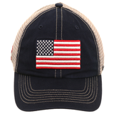 47 Brand Clean Up USA Flag OHT Mesh Dad Hat - Navy