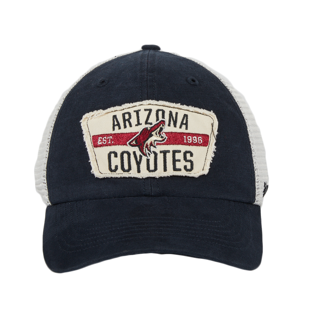 47 Brand Clean Up Arizona Coyotes Crawford Mesh Dad Hat - Black