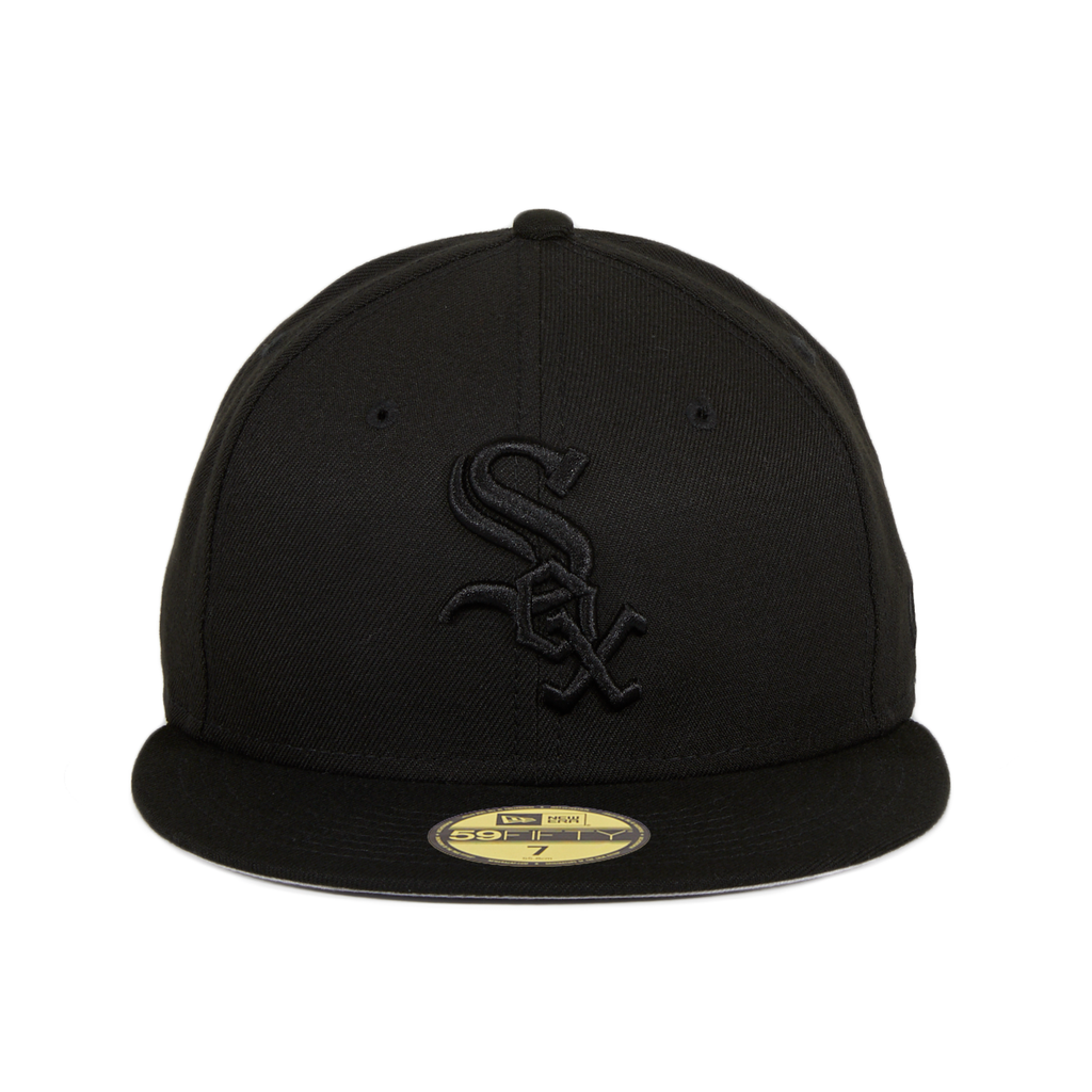 New Era 59Fifty Chicago White Sox Hat - Black, Black