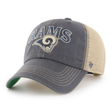 47 Brand Clean Up Los Angeles Rams Tuscaloosa Mesh Dad Hat - Light Navy