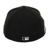 Exclusive New Era 59Fifty Colorado Rockies 1998 All Star Game Patch Hat - Black