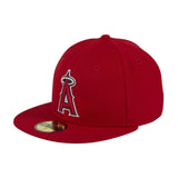 New Era 59Fifty Retro Wool Los Angeles Angels Game Hat - Red