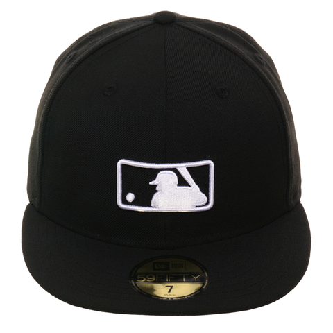 Exclusive New Era 59Fifty MLB Umpire w/ Gray Undervisor Hat - Black