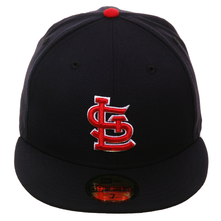 Exclusive New Era 59Fifty St. Louis Cardinals w/ Gray Undervisor Alternate Hat - Navy