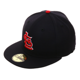 Exclusive New Era 59Fifty St. Louis Cardinals w/ Gray Undervisor Alternate Hat - Navy