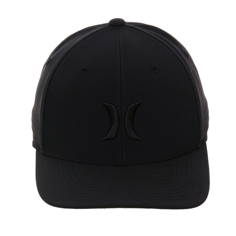 Hurley Dri-Fit Cutback Flexfit Hat - Black