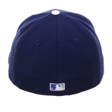 Exclusive New Era 59Fifty Kansas City Royals Game Hat - Royal