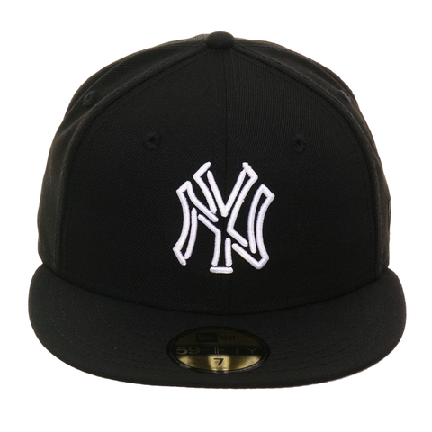 Exclusive 59Fifty New York Yankees Neon Hat - Black