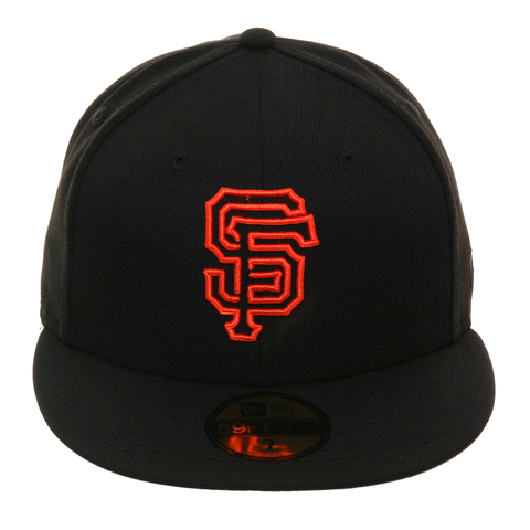 Exclusive 59Fifty San Francisco Giants Neon Hat - Black