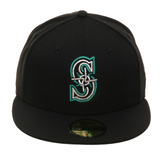 Exclusive 59Fifty Seattle Mariners Neon Hat - Black