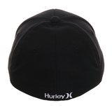 Hurley Dri-Fit One & Only Flexfit Hat - Black, White