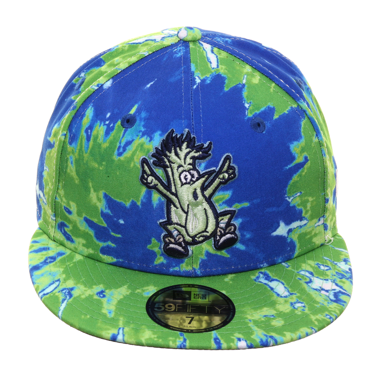 New Era 59Fifty Wilmington Blue Rocks Tie Dye Hat - Multi Color