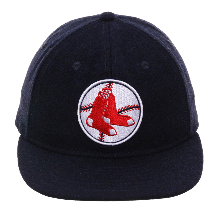 Exclusive New Era 59Fifty Boston Red Sox 1970 Retro Crown Hat - Navy