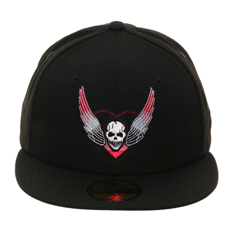 Exclusive New Era 59Fifty Bret Hart Hat - Black