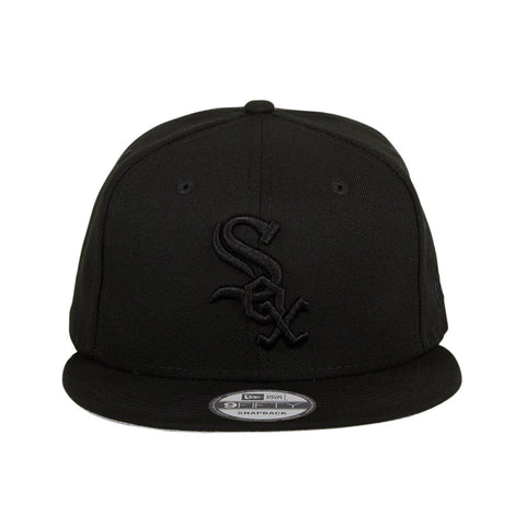 New Era 9Fifty Chicago White Sox Snapback Hat - Black