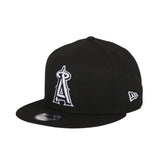 New Era 9Fifty Los Angeles Angels Snapback Hat - Black, White