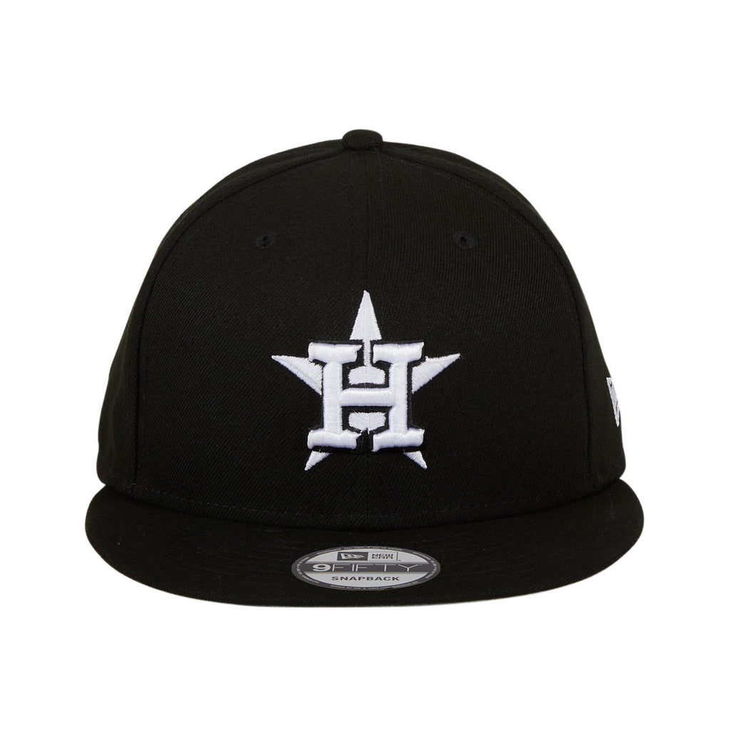 New Era 9Fifty Houston Astros Snapback Hat - Black, White