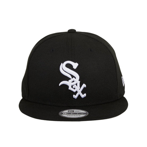 New Era 9Fifty Chicago White Sox Snapback Hat - Black, White