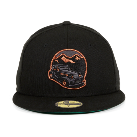 Exclusive New Era 59Fifty West Virginia Moonshiners Hat - Black