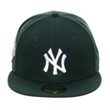 Exclusive New Era 59Fifty New York Yankees 1996 World Series Patch Hat - Green