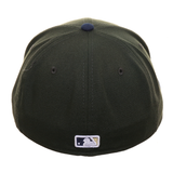 Exclusive New Era 59Fifty Milwaukee Brewers Hat - 2T Green, Navy