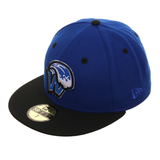 Exclusive New Era 59Fifty Wilmington Waves Hat - 2T Royal, Black