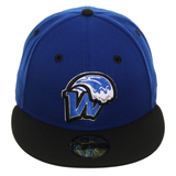 Exclusive New Era 59Fifty Wilmington Waves Hat - 2T Royal, Black