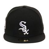 Exclusive New Era 59Fifty Chicago White Sox Comiskey Inaugral Patch Hat - Game