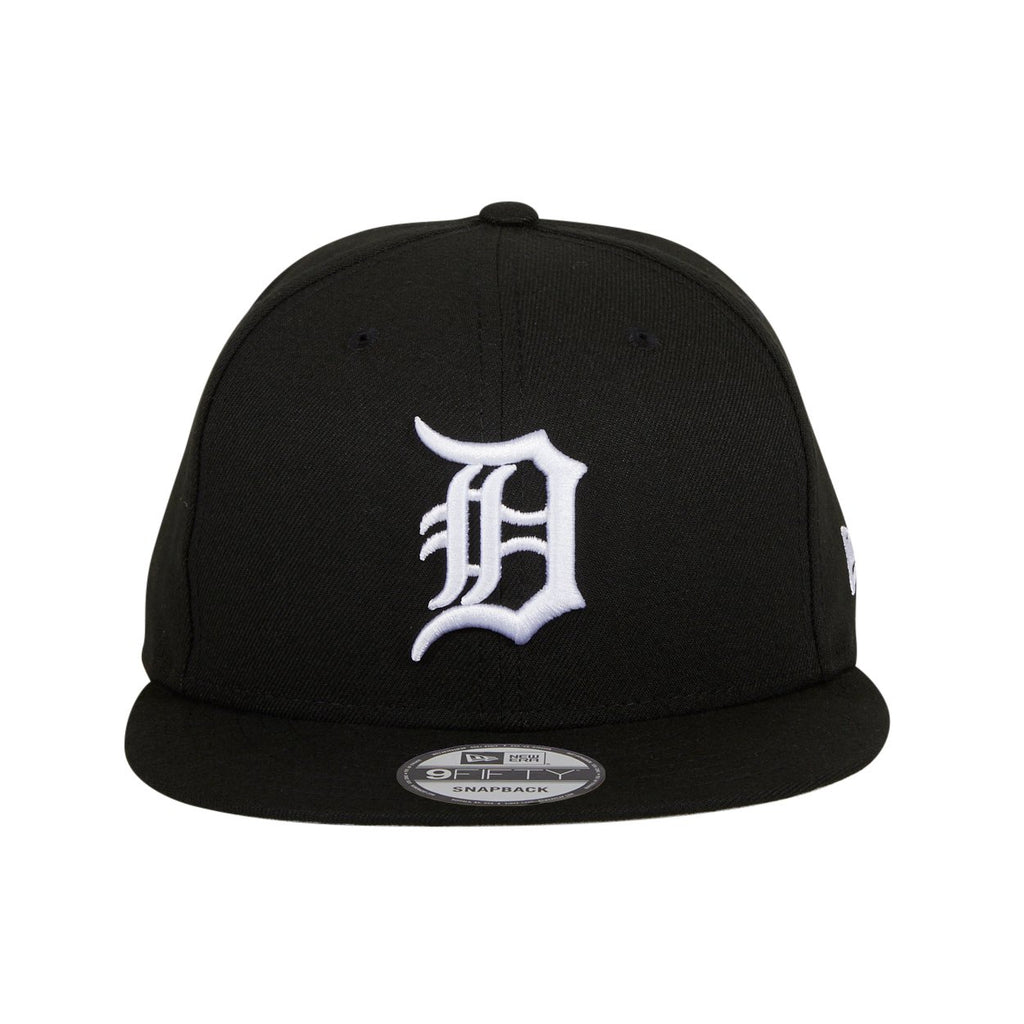 New Era 9Fifty MLB Basic Detroit Tigers Snapback Hat - Black, White