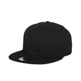 New Era 9Fifty Atlanta Braves Snapback Hat - Black