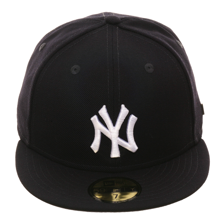 Exclusive New Era 59Fifty New York Yankees World Series Logos Liner Hat - Navy