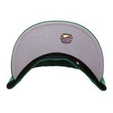 Exclusive New Era 59Fifty Oakland Athletics Sugar Skull Hat - Kelly Green