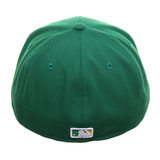 Exclusive New Era 59Fifty Oakland Athletics Sugar Skull Hat - Kelly Green