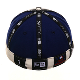 Exclusive New Era 59Fifty Los Angeles Dodgers Rally Cap Game Hat - Royal