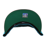 Exclusive New Era 59Fifty Jacksonville Jaguars Script Hat - 2T Teal, Black