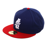 Exclusive New Era 59Fifty Chicago Cubs 1914 Hat - 2T Royal, Red