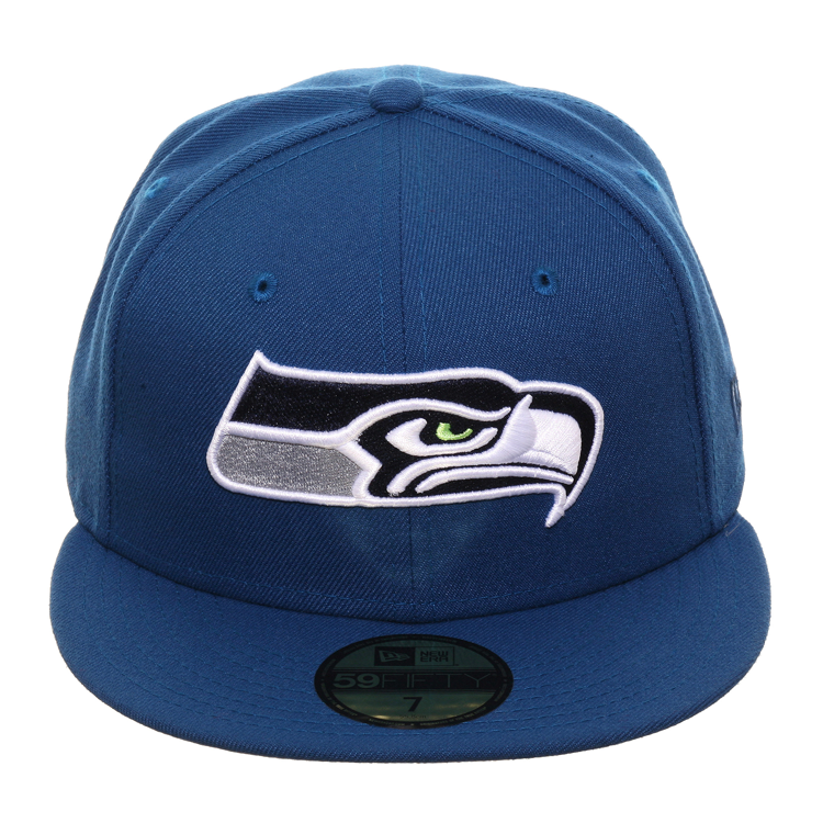 Exclusive New Era 59Fifty Seattle Seahawks OTC Hat - Indigo