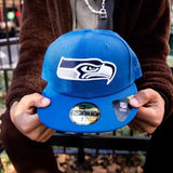 Exclusive New Era 59Fifty Seattle Seahawks OTC Hat - Indigo