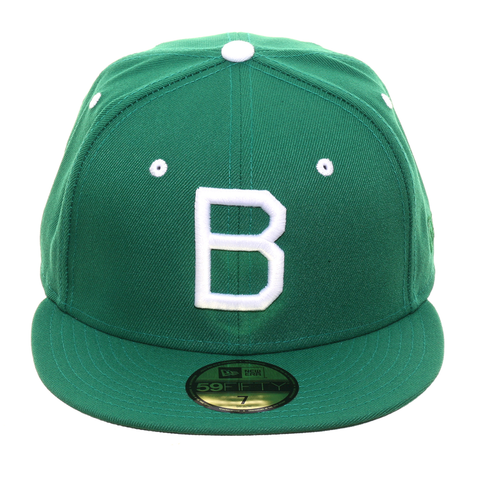 Exclusive New Era 59Fifty Brooklyn Dodgers 1937 Hat - Kelly Green