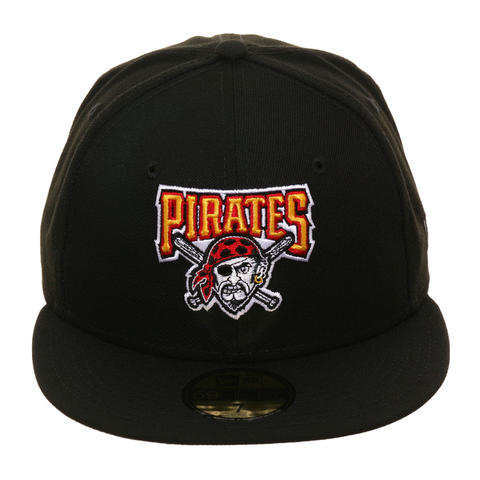 Exclusive New Era 59Fifty Pittsburgh Pirates 1997 Logo Hat - Black