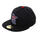 Exclusive New Era 59Fifty Minnesota Twins 1976 Logo Hat - Navy