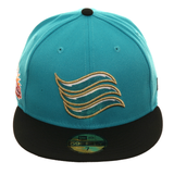 Arizona Fall League New Era 59Fifty Salt River Rafters Hat - 2T Teal, Black