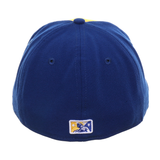 Exclusive New Era 59Fifty Carolina Microbrews Keg Rail Hat - Gold, Royal