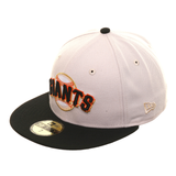 Exclusive New Era 59Fifty San Francisco Giants Logo Hat - 2T Stone, Black