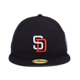 New Era 59Fifty San Diego Padres 1998 World Series Patch Hat - Navy