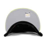 Exclusive New Era 59Fifty Bradenton Barbanegras Hat - 2T Black, Neon Yellow