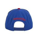 Mitchell & Ness Los Angeles Clippers Alt Snapback Hat - 2T Royal, Red