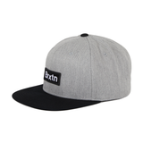 Brixton Gate lll Snapback - Gray, Black